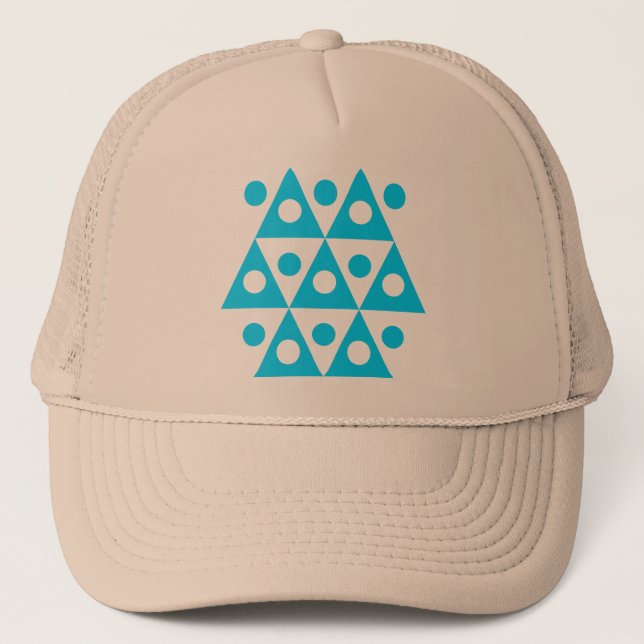 Geometric 260514 trucker hat (Front)