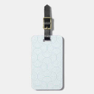 geometric #2 luggage tag