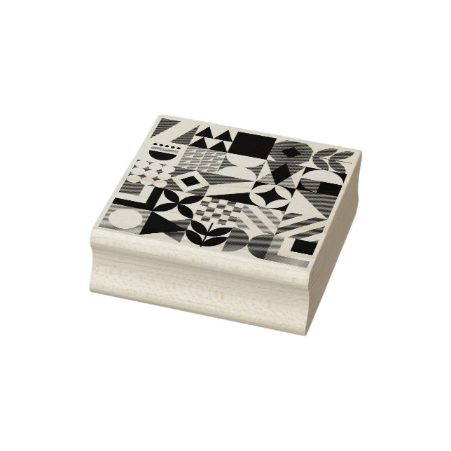 geometric #32 rubber stamp (Stamp)