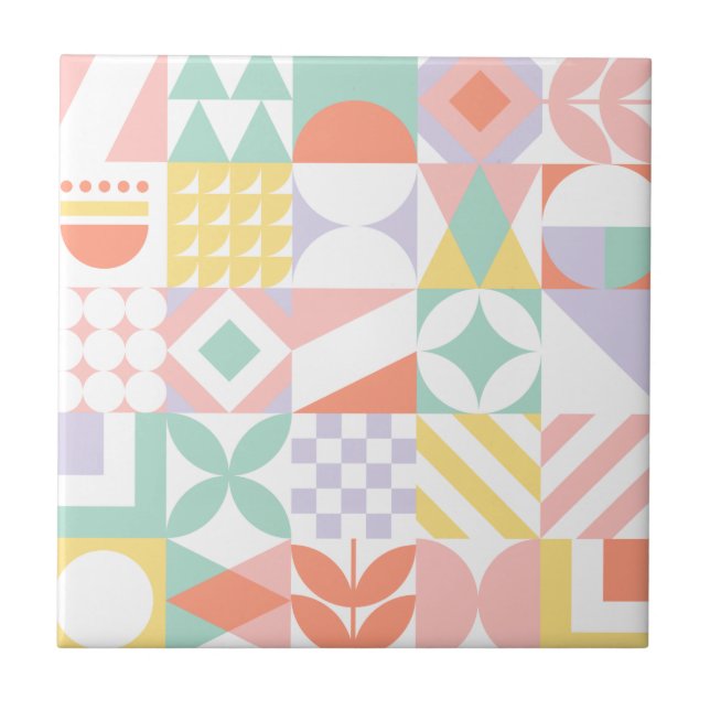 geometric #32 tile (Front)