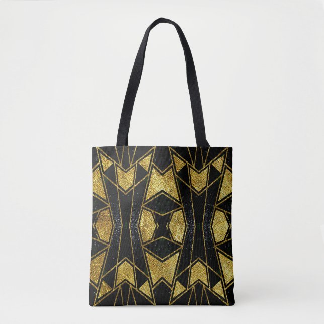 Geometric #639 tote bag (Front)