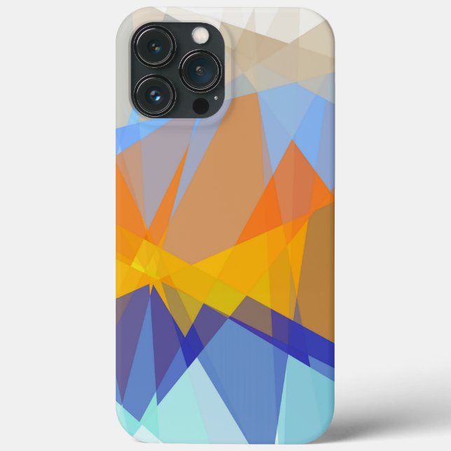 Geometric Abstract Art Case-Mate iPhone Case (Back)