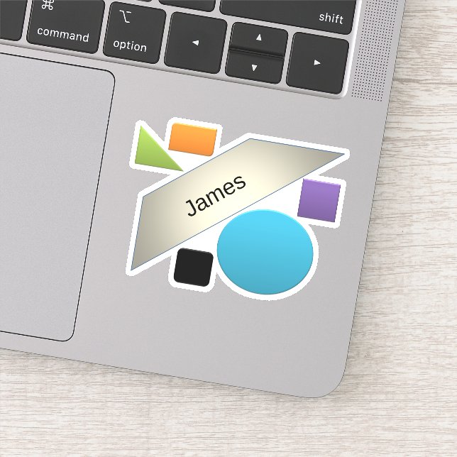 Geometric Abstract Art Minimalism Design Your Own (Detail)