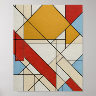 Geometric Abstract Art Poster