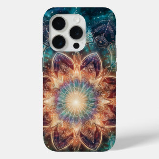 Geometric Abstract Art – Star Portal iPhone 15 Pro Case