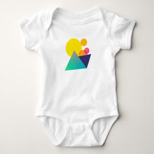 Geometric Abstract Baby Tshirt
