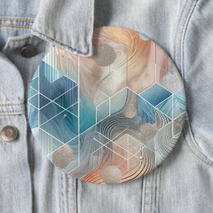 Geometric Abstract Button – Modern Design