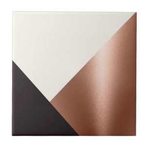 Geometric Abstract Colour Block Tile