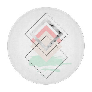 Geometric Abstract Design Cutting Board