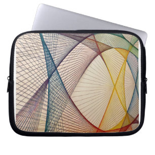 Geometric Abstract Electronics Bag