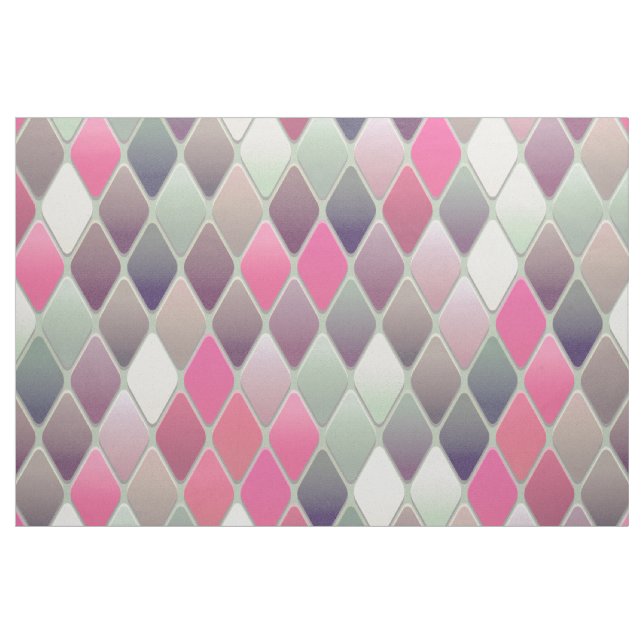 Geometric Abstract Fabric, Pima Cotton (54" width) Fabric (Yard)