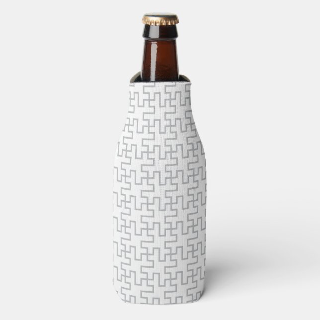 Geometric Abstract Floor Design Bottle Cooler (Bottle Front)