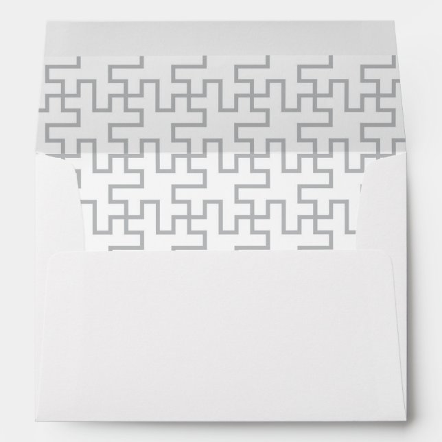 Geometric Abstract Floor Design Envelopes (Back (Bottom))