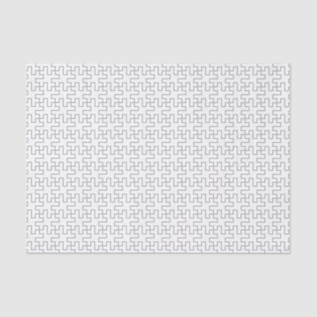 Geometric Abstract Floor Design Tissue Paper (Front)