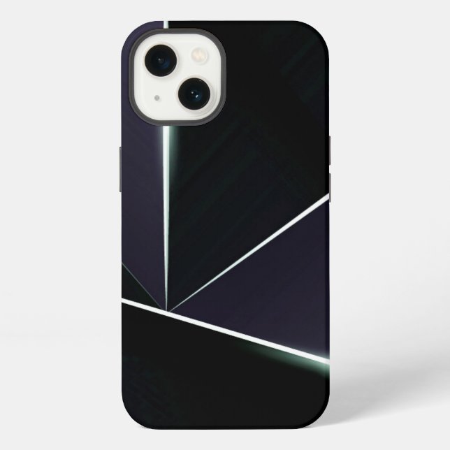 Geometric Abstract iPhone Case (Back)