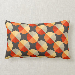 Geometric Abstract Lumbar Pillow 13" x 21"