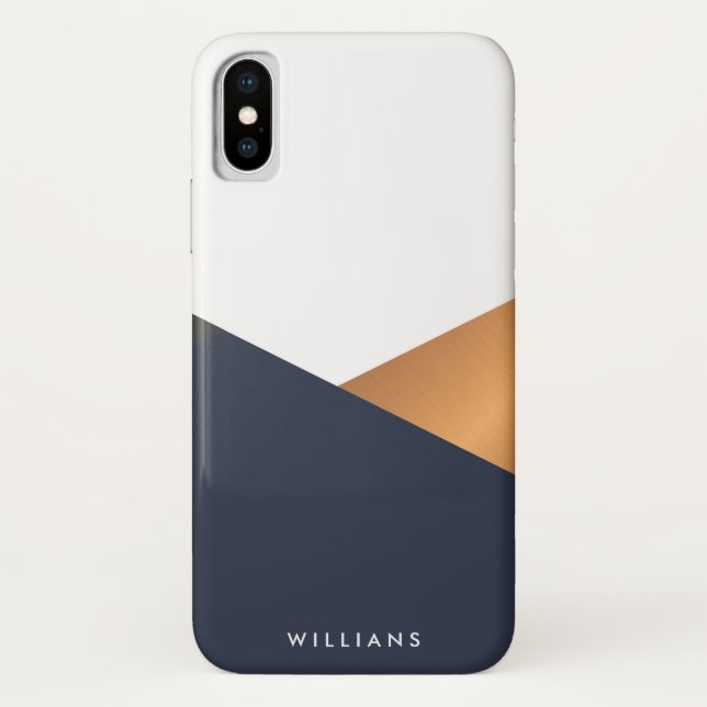 Geometric Abstract Mosaic Case-Mate iPhone Case (Back)