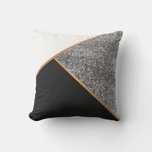 Geometric Abstract Pattern Cushion (Front)