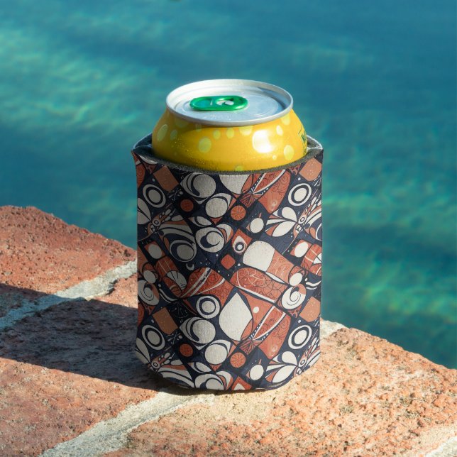 Geometric abstract pattern design 3 can cooler (In Situ Pool)