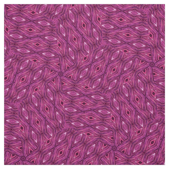 Geometric abstract pattern fabric (Swatch)