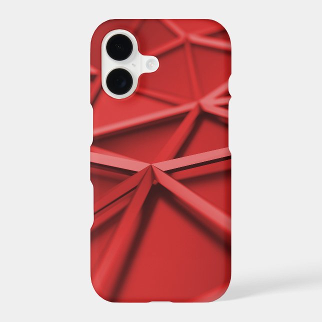 geometric abstract red (Back)