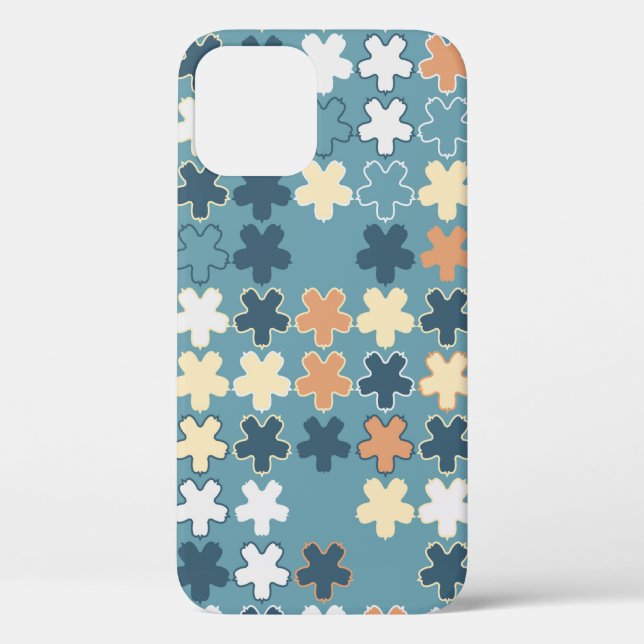 Geometric abstract seamless pattern of coloured sh Case-Mate iPhone case (Back)