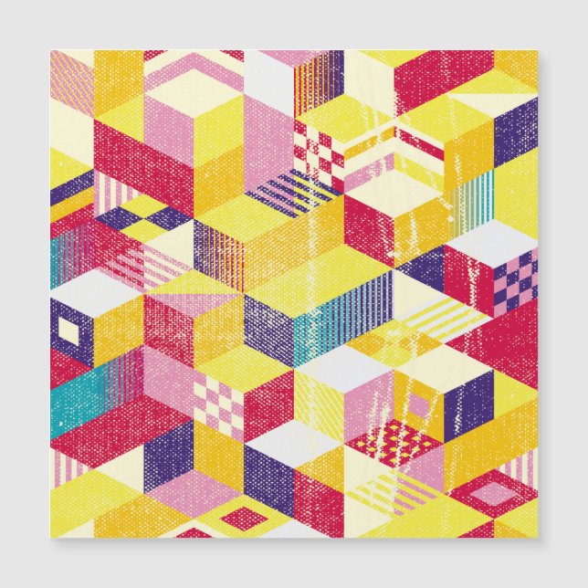 Geometric, abstract seamless vintage design. (Front)