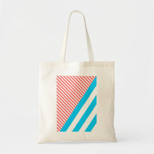 geometric, abstract tote bag