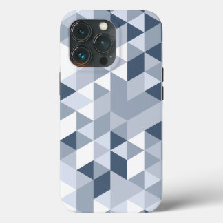 Geometric Abstract Triangle Pattern iPhone Case