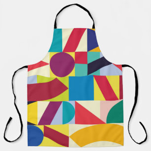 Geometric Abstract: Vintage Seamless Pattern. Apron