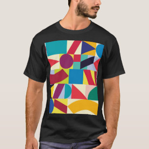 Geometric Abstract: Vintage Seamless Pattern. T-Shirt