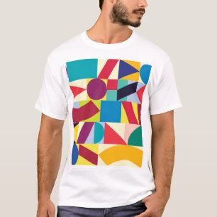 Geometric Abstract: Vintage Seamless Pattern. T-Shirt