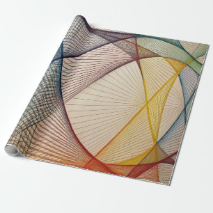 Geometric Abstract Wrapping Paper