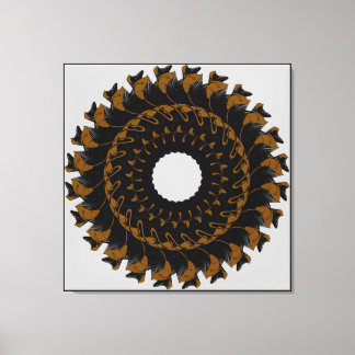 Geometric Abstraction Canvas Print
