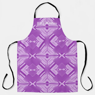 Geometric Aesthetic Chevron Abstract Art Apron