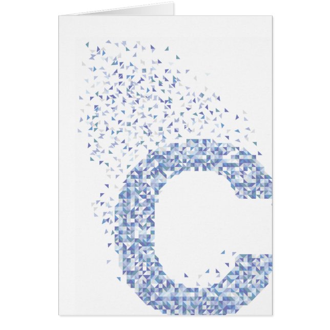 Geometric Alphabet - C (Front)