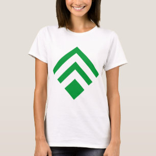 Geometric Arrow 02 - Grass Green T-Shirt