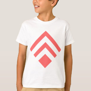 Geometric Arrow 02 - Tropical Pink T-Shirt