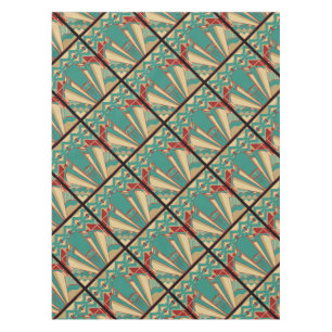 Geometric Art Deco Design Tablecloth