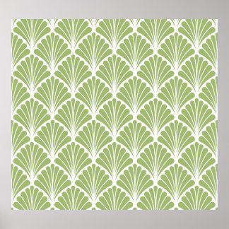 Geometric Art Deco, seamless pattern Poster