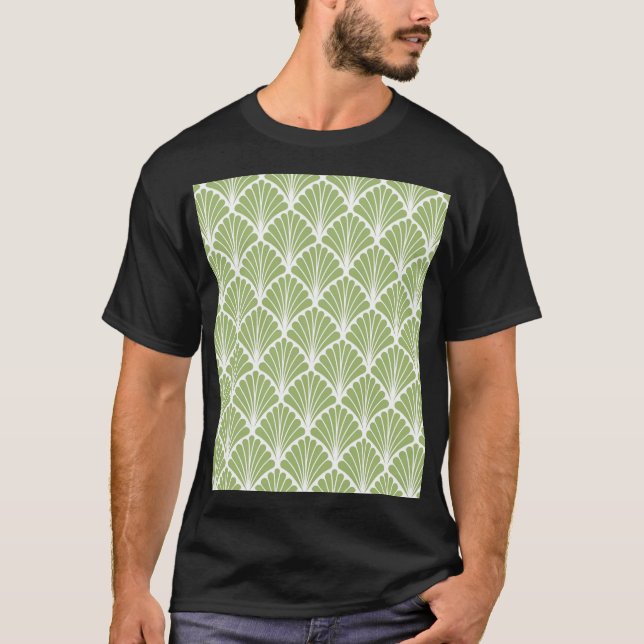 Geometric Art Deco, seamless pattern T-Shirt (Front)