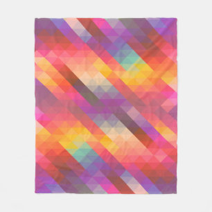 Geometric Art Geometric Photography Kaleidoscope Fleece Blanket