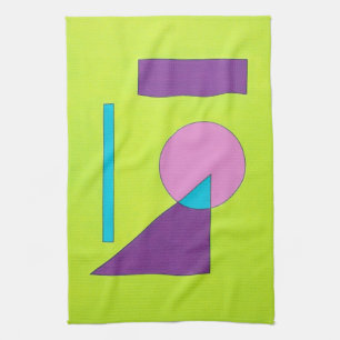 Geometric Art Kitchen Towel