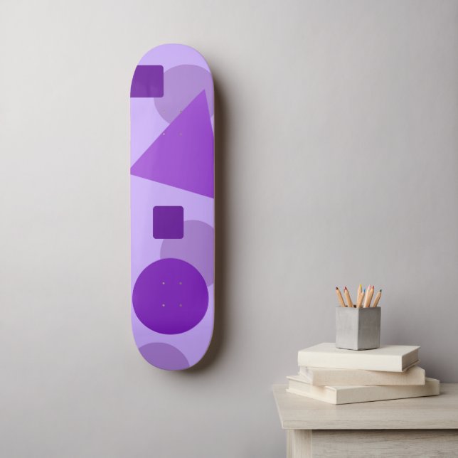 Geometric Art Skateboard (Wall Art)