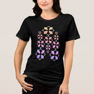 Geometric art Tri-Blend shirt