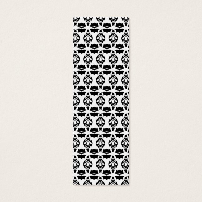 Geometric b/w Bookmark 10 (Front)