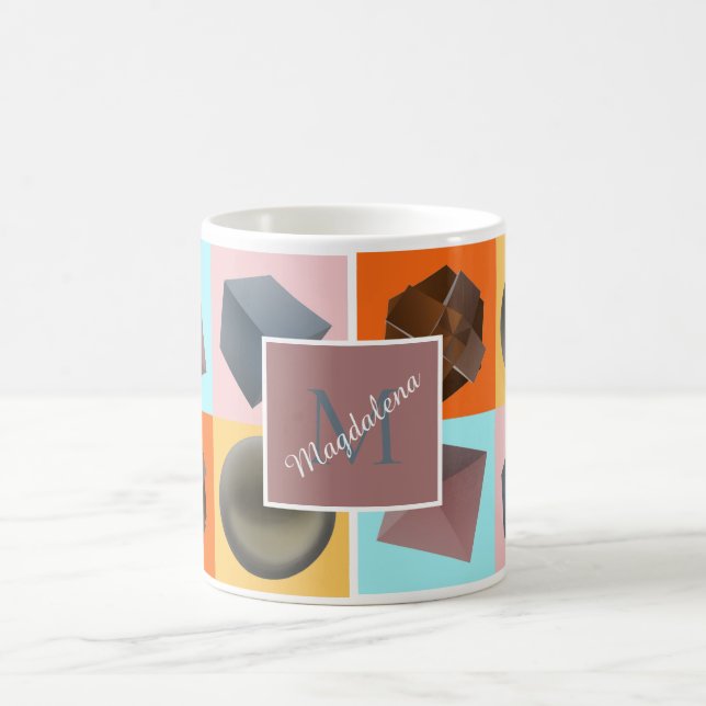 Geometric balance coffee mug (Center)