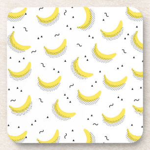 Geometric Bananas Coaster