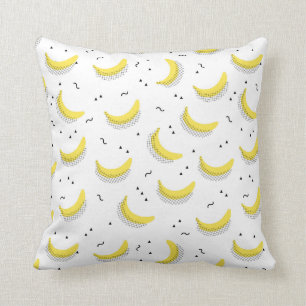 Geometric Bananas Cushion