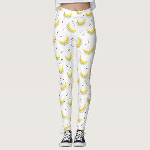 Geometric Bananas Leggings